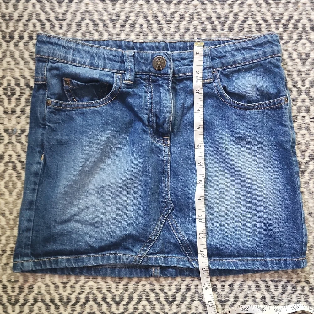 Denim Blue Mini Girl Skirt 🦋 - Picture 7 of 9